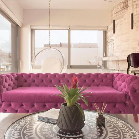 Luxury Apartment Near Acropolis-Living Stone Gold Aten Exteriör bild