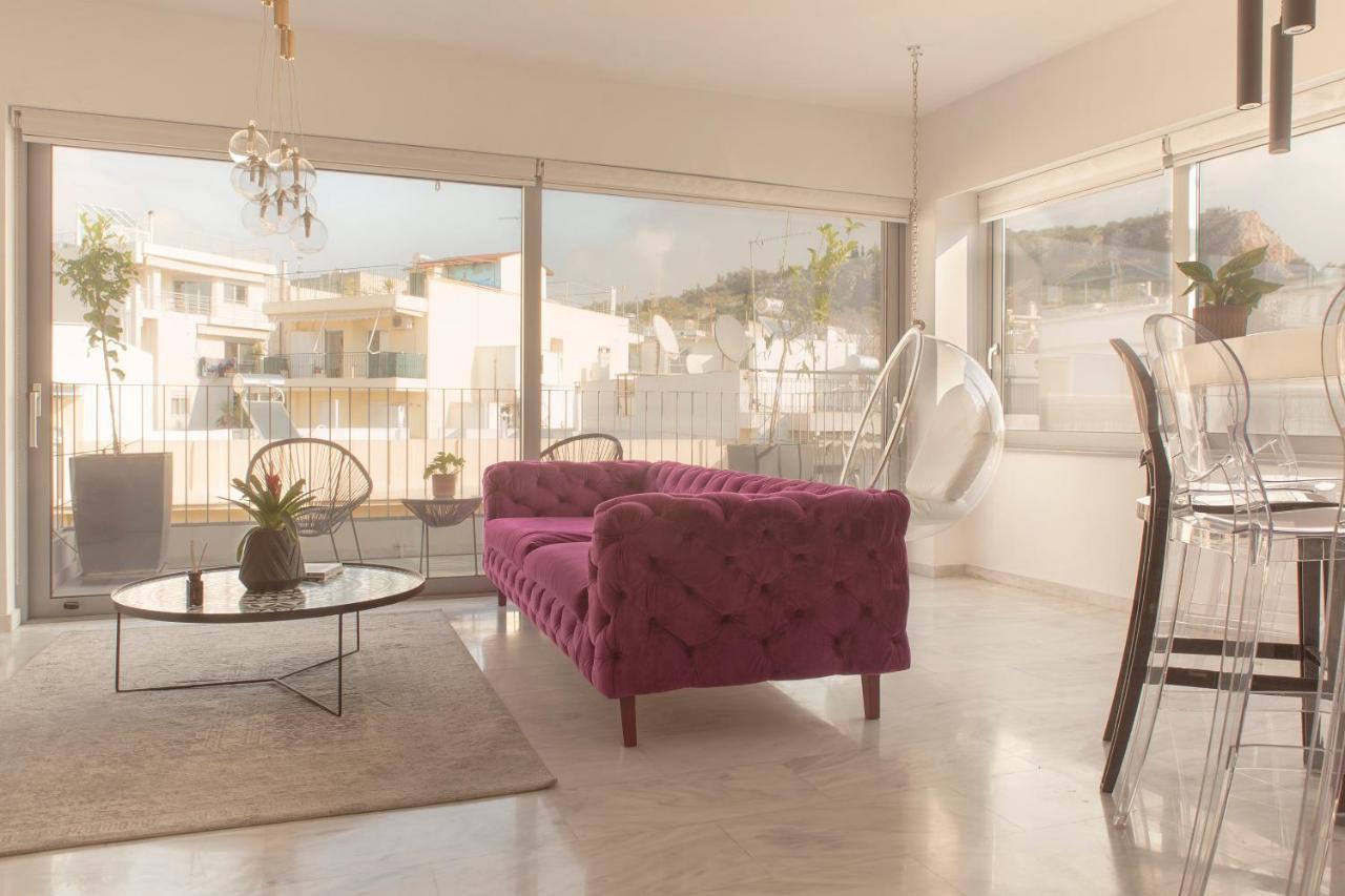 Luxury Apartment Near Acropolis-Living Stone Gold Aten Exteriör bild